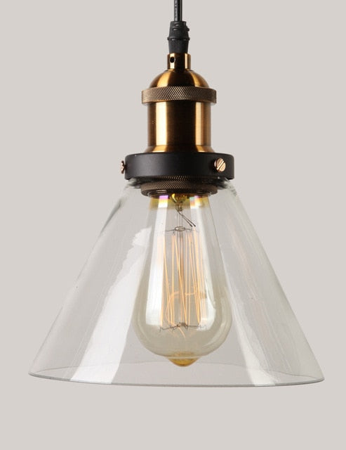 Vintage Pendant Lights Glass