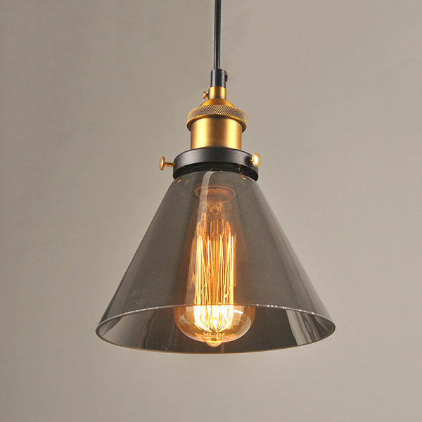 Vintage Pendant Lights Glass